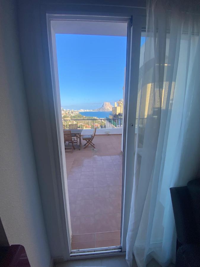 Chalet Adosado Con Vistas Al Mar Calpe Bagian luar foto