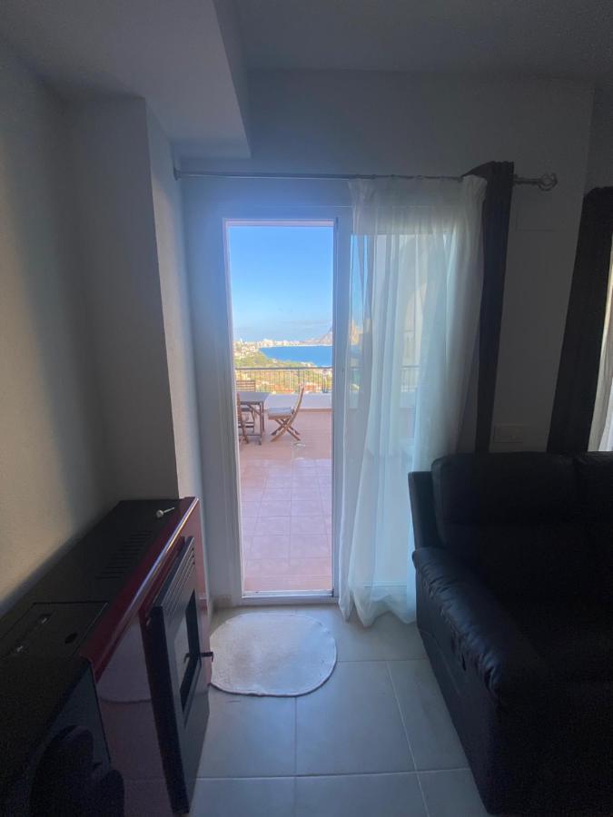 Chalet Adosado Con Vistas Al Mar Calpe Bagian luar foto