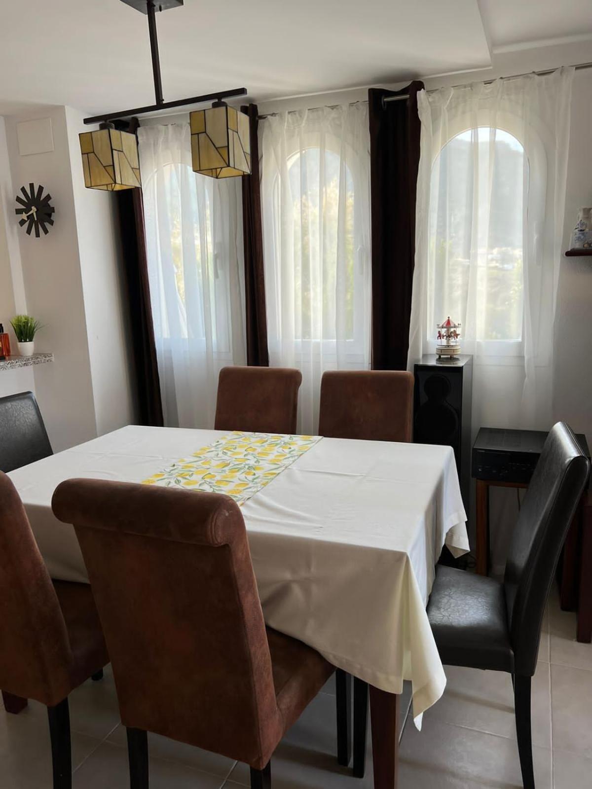 Chalet Adosado Con Vistas Al Mar Calpe Bagian luar foto