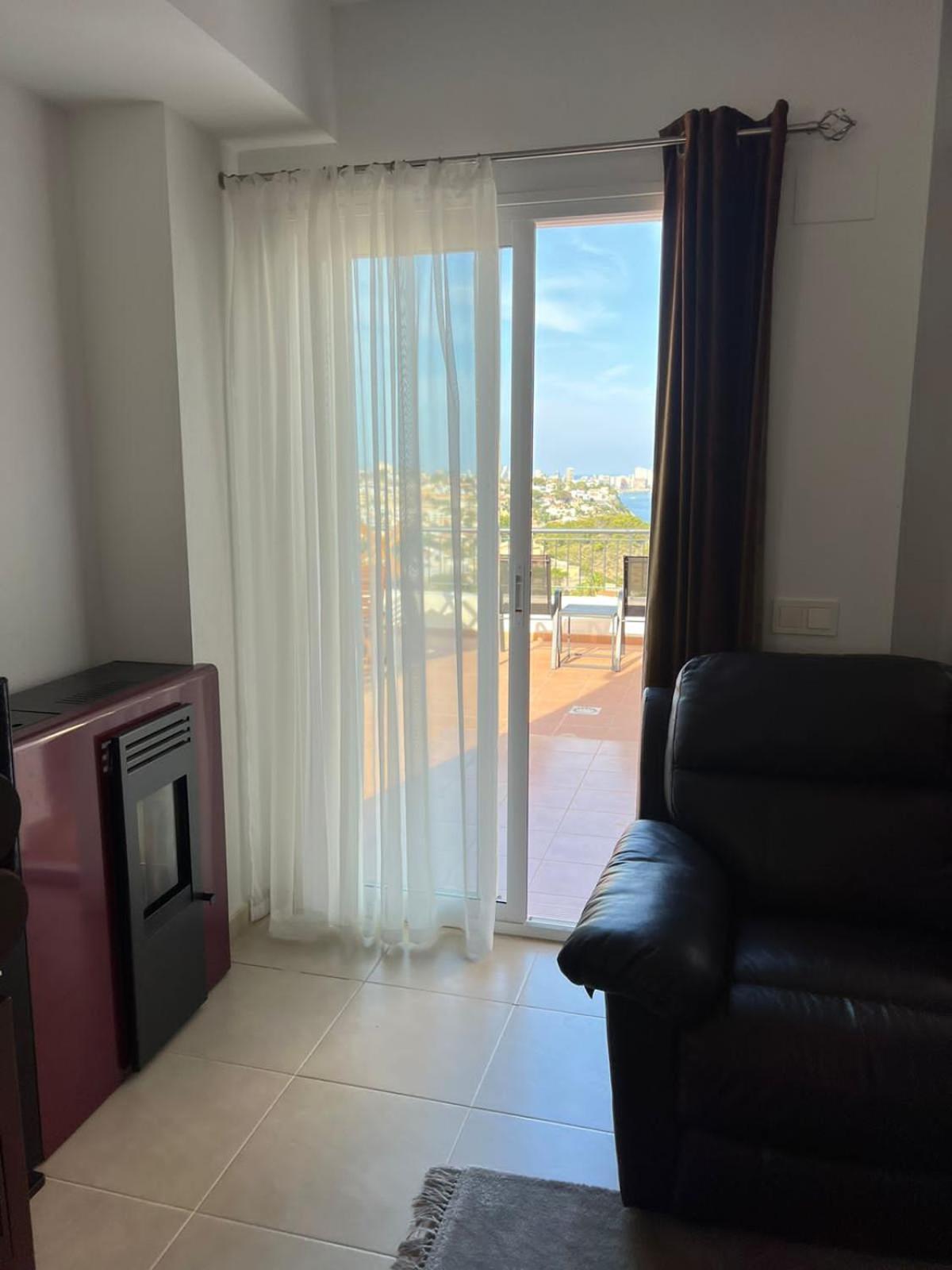 Chalet Adosado Con Vistas Al Mar Calpe Bagian luar foto